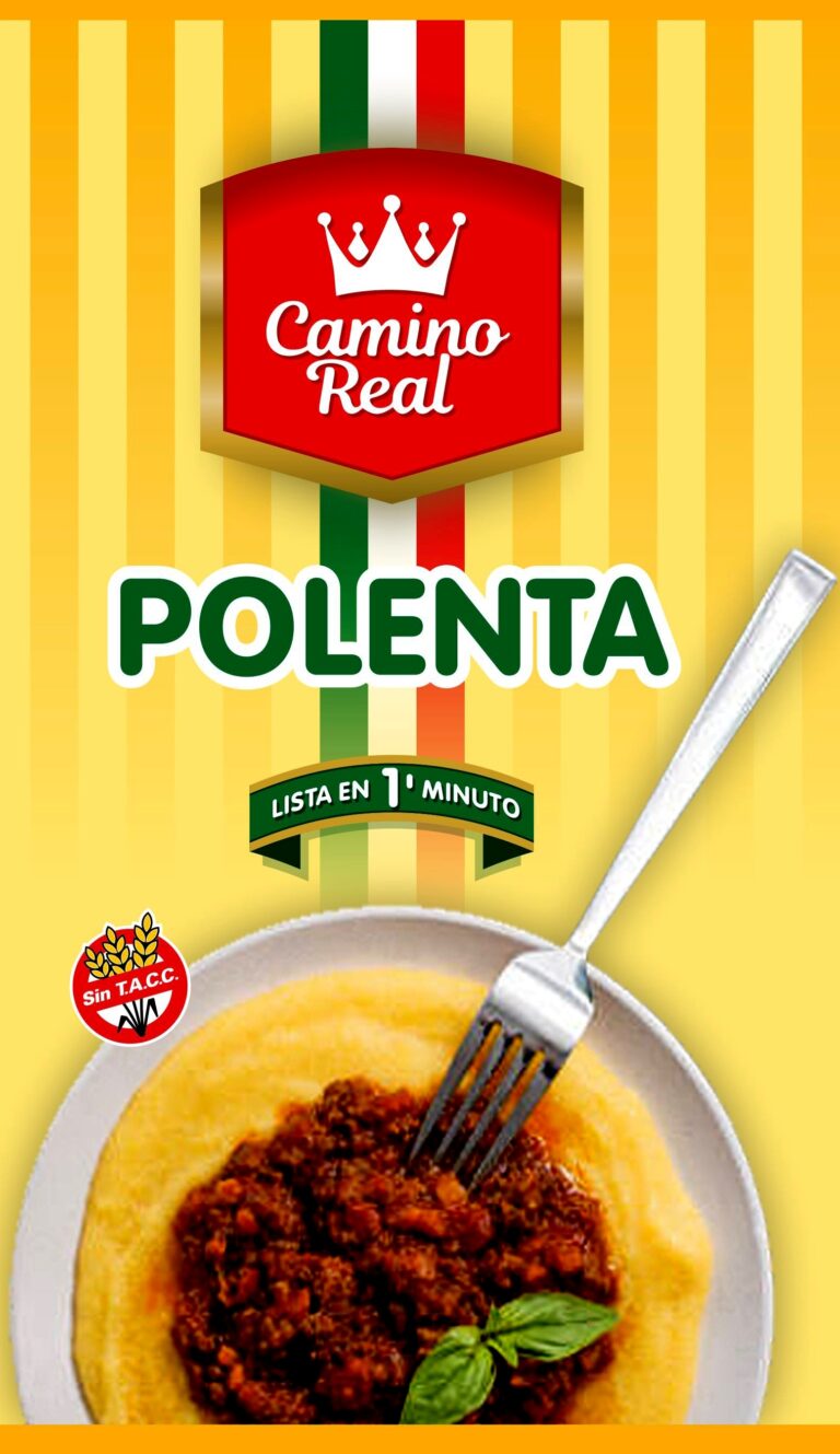 03D DISEÑO Polenta 500 g Camino Real JUN 2020
